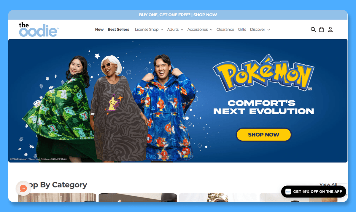 The Oodie – Shopify Store Engineering