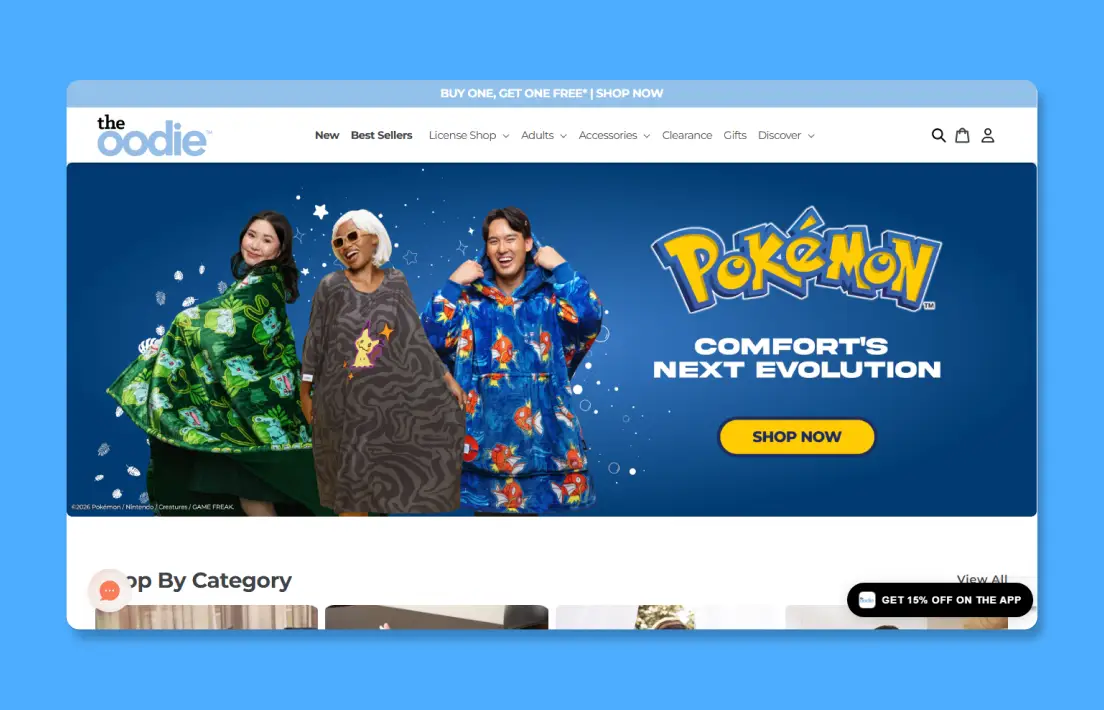 The Oodie – Shopify Store Engineering